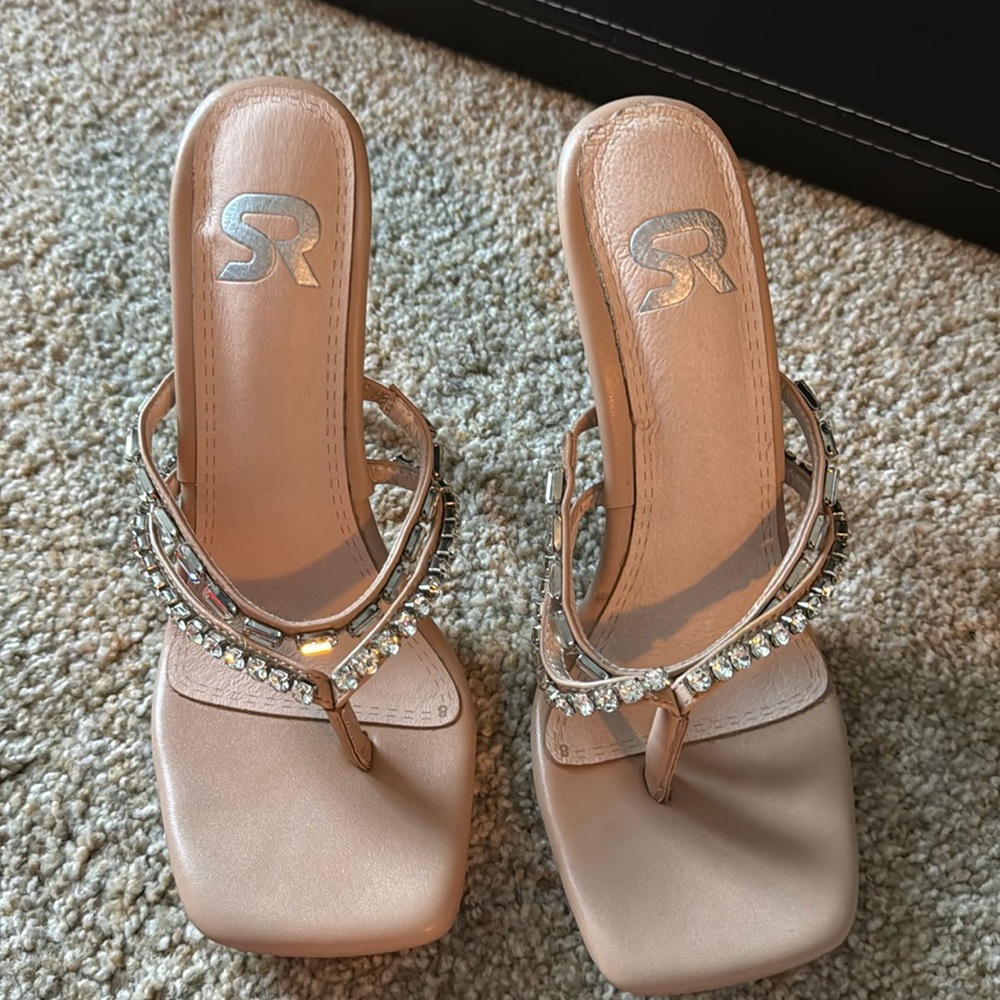 Bedazzled heels